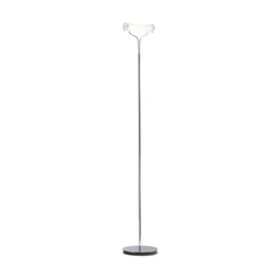 [8021696027289] Lampada da terra bianco D 245 x H 1675 mm