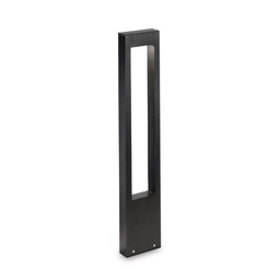 [8021696136059] Lampada da terra nero L 150 x H 800 x P 50 mm