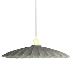 [V3714320000] Lampadario metallo vintage bianco/grigio con attacco cmø40
