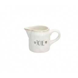 [19907379] Lattiera 250 Cc Amour Stoneware Bianco