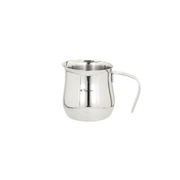 [1990956] Lattiera 6 tazze in acciaio inossidabile argento con manico - Accessori cucina V543250RIF