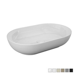 [DFLEX-182-F112-CM] Lavabo d'appoggio Feeling ovale cappuccino opaco