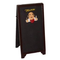 [V0209590000] Lavagna in legno Menu