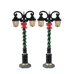 [2013262] Lemax Splendid Lights Set Of 2 - Set di luci splendide, 2 pezzi per villaggio di Natale