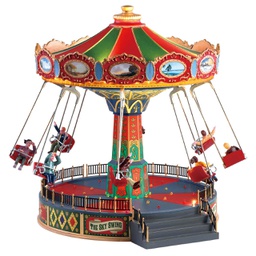 [1930815] Lemax The Sky Swing - La Seduta Del Cielo Gioco invernale decorazione per villaggio Natale