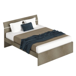 [AZ896490] Letto una piazza e mezzo Argilla frassinato per camera cm 200x131xh98