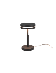 [TRIO526510142] Lumetto Comodino Disco Led Moderno Antracite Franklin Trio Lighting