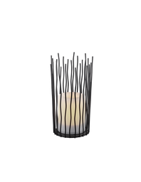 [TRIOR55136132] Lumetto Da Esterno Coro Led IP44 Nero Opaco Ricarica Solare Ø10 cm Trio Lighting