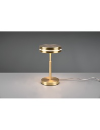 [TRIO526510108] Lumetto Moderno Disco Led Franklin Ottone Trio Lighting
