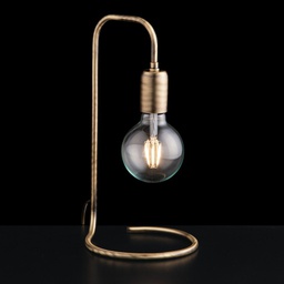[BL186-LT-BRZ] Lumetto urban industrial in ferro spazzolato cm 27
