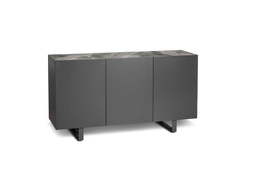 [CR/010] Madia 3 ante grigio-grigio scuro 45  cm x 150  cm H. 85  cm