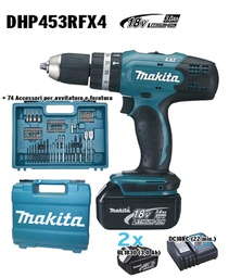 [CAP97041] Makita SuperKit Trapano e 2 Batterie