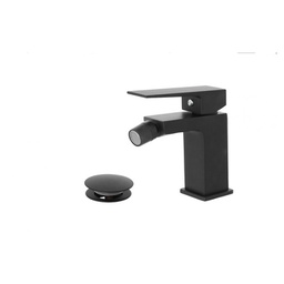 [BR401072] Miscelatore Bidet in Acciaio Serie QUATRA Nero Opaco