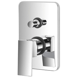 [BR401046] Miscelatore Doccia in acciaio ad incasso Serie QUATRA