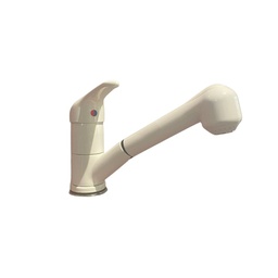 [FZ84164] Miscelatore da cucina con doccetta estraibile bianco Paini Mixo 45WH573TCZ