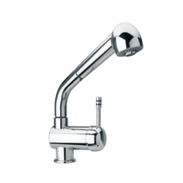 [FZ84108] Miscelatore da cucina cromato con doccetta estraibile Paini 64CR568 28,8 cm, 19 cm, 5 cm