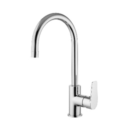 [DFLEX-274-L062] Miscelatore lavello canna alta linea Lime cromo