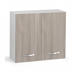 [A10434] Mobile Pensile scolapiatti componibile per cucina olmo Cm 80x32xH 72 con 2 ante
