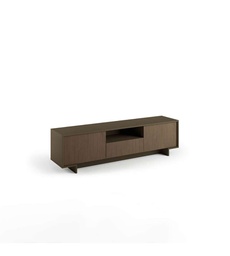 [TEREL191BRZCANSC] Mobile Porta Tv Con 2 Ante E Cassetto Centrale bronzo cannetè scuro