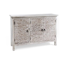 [GIC768231] Mobile anticato bianco madia credenza soggiorno cm 120 x 36 x 81 h