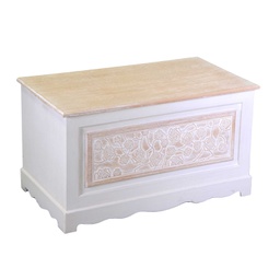 [V3862500000] Mobile legno cassapanca andorra cm 80x45h45