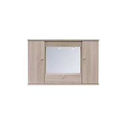 [055042] Mobile specchiera da bagno olmo 2 ante con ribalta h.61x93x14 cm Iperbriko