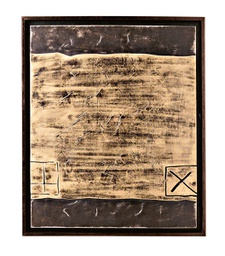 [QU/036/A] Olio su tela multicolar e telaio in legno 100x120 cm