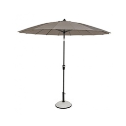 [B0795690] Ombrellone da giardino Atlanta cm 270x h240 con snodo Antracite-Tortora