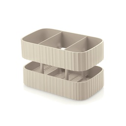 [1996031] Organizzatore da lavello Tidy  &amp; Safe bianco latte