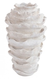 [B0183055] P.Vaso Pavo Bomb. Bianco H72.5