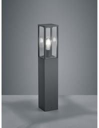 [TRIO401860142] Paletto Alto da Esterno Garonne Antracite H80 cm Trio Lighting
