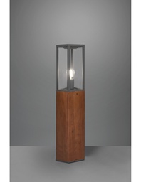 [TRIO401860130] Paletto Da Esterno Garonne IP44 Legno H80 cm Trio Lighting