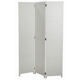 [V42017200BI] Paravento paper 3 ante bianco cm40h175