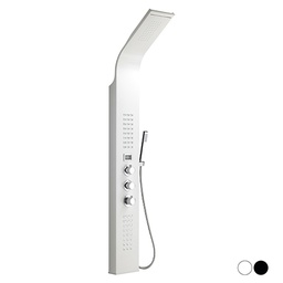 [DFLEX-100-PN] Parete attrezzata multifunzione modello Nilo bianca