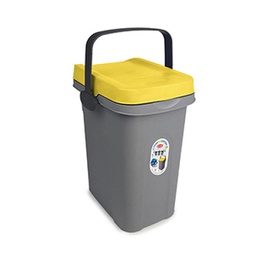 [20005290] Pattumiera Home Eco System 7 Lt Gialla