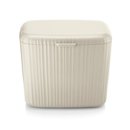 [1996036] Pattumiera organico Guzzini Bio Wasty bianco latte