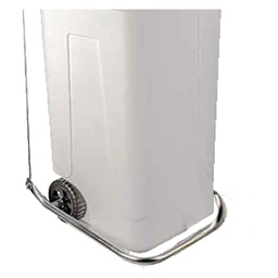 [DFL6131399] Pedale Con Aste In Acciaio Zincato
