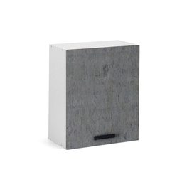 [A17623] Pensile per cucina grigio cemento 1 anta Cm 60x32xH 72
