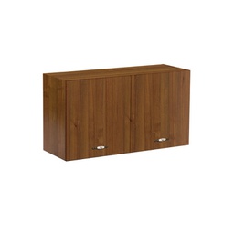 [A10459] Pensile sopracappa noce antico con 2 ante da cucina Cm 90x32xh49