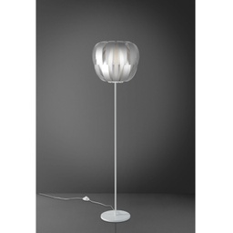 [QN/T/172/SVR] Piantana Base e Stelo Silver in Metallo Cm. 42 x 172h