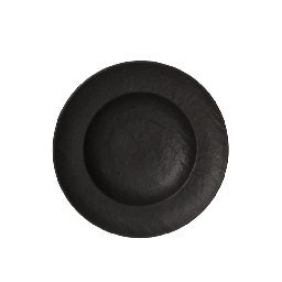 [20007866] Piatto Bowl&amp;nbsp;25 cm Vulcania in porcellana nero