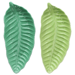 [20003576] Piatto Foglia 28x12x3h cm Pachy Stoneware Verde