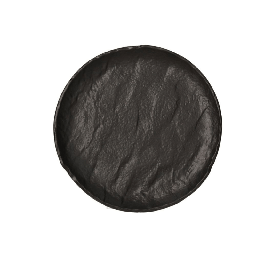 [20007864] Piatto Pane 16 cm Black in porcellana