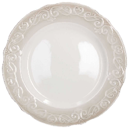 [2004631] Piatto dessert Linea Cozy bianco 28 cm Stoneware beige
