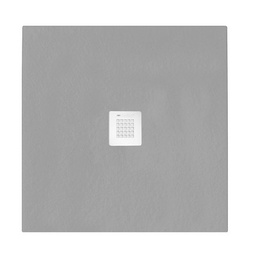 [DFLEX-179-MSQ-G090] Piatto doccia Serenity Quadrato Grigio 7037 - 90x90 cm