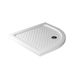 [DFLEX-179-G06130-90] Piatto doccia angolare in ceramica 90x90 cm