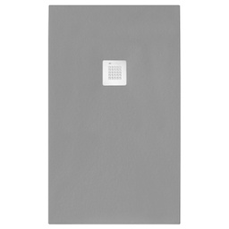 [DFLEX-179-MSR-G070140] Piatto doccia rettangolare grigio 70x140