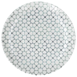 [19981878] Piatto in porcellana Mosaico 26 cm Multicolor linea Mediterranea