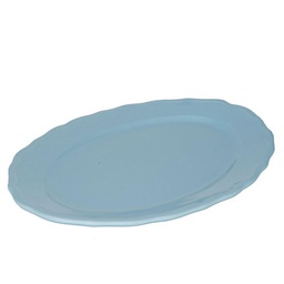 [V5852890000] Piatto juliet azzurro pastello ovale cm35x26h3