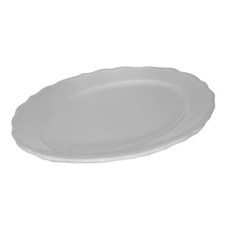 [V5853210000] Piatto juliet bianco ovale cm35x26h3